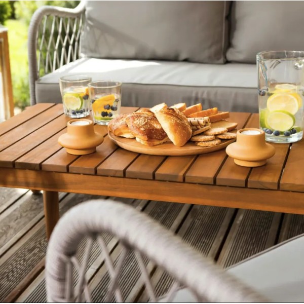 Комплект садових меблів Di Volio Ragio сірий