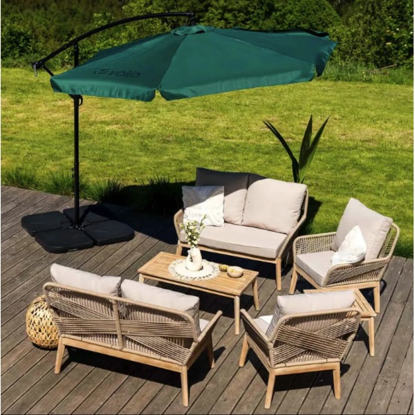 Комплект садових меблів Di Volio Akaia бежевий