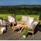 Комплект садових меблів Di Volio Akaia бежевий