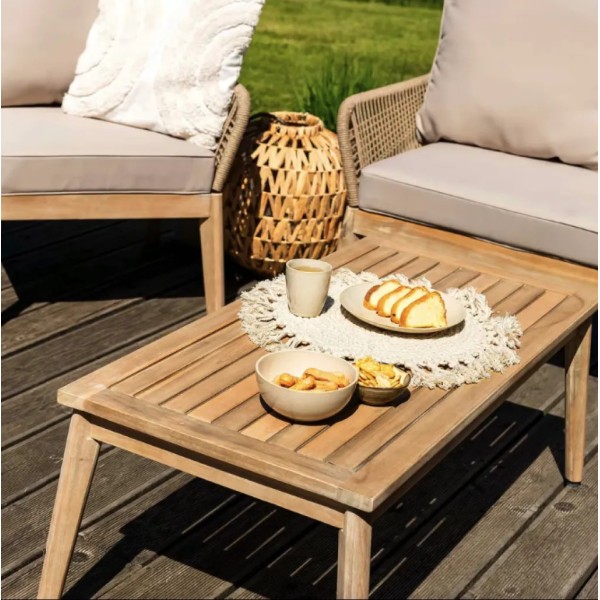 Комплект садових меблів Di Volio Akaia бежевий