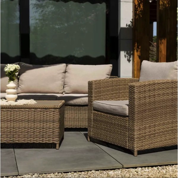 Комплект садових меблів Di Volio Veleti бежевий