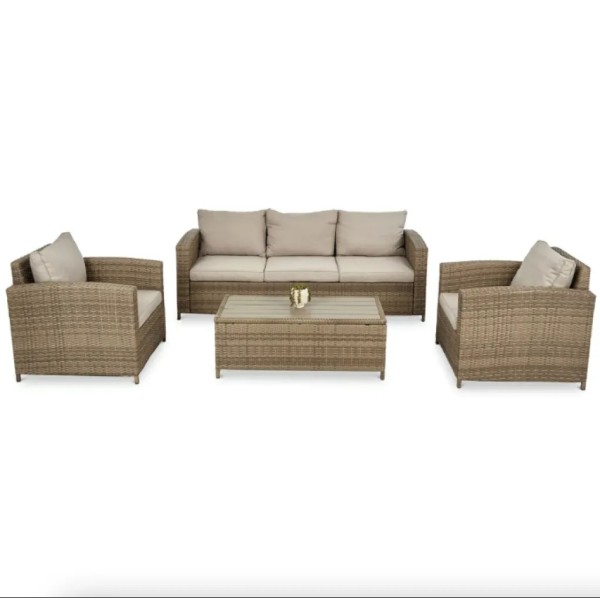 Комплект садових меблів Di Volio Veleti бежевий