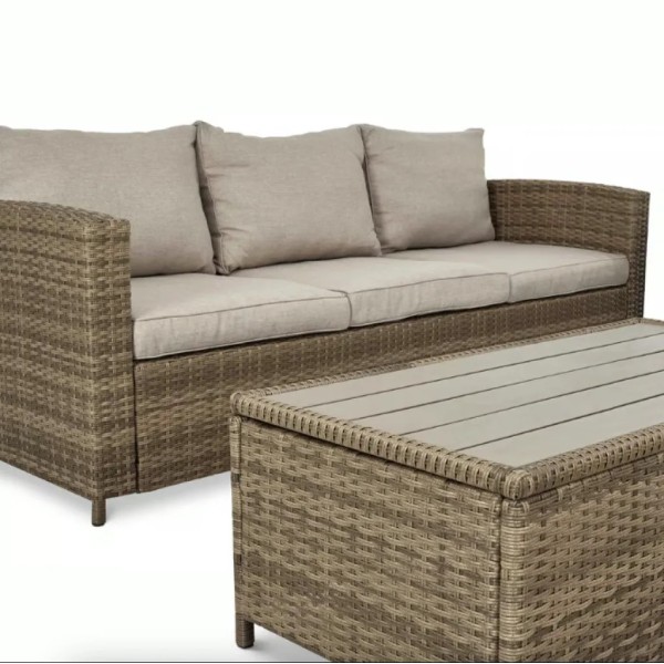 Комплект садових меблів Di Volio Veleti бежевий