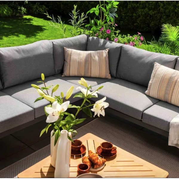 Комплект садових меблів Di Volio Veledo графітовий