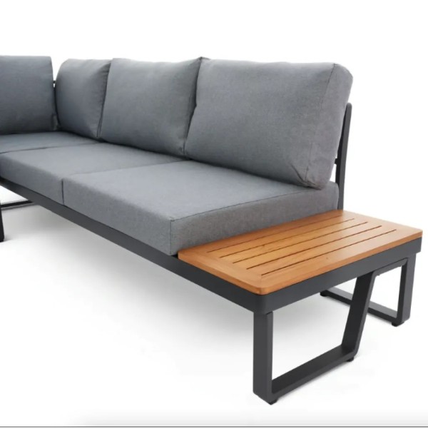 Комплект садових меблів Di Volio Veledo графітовий