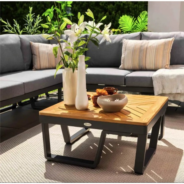 Комплект садових меблів Di Volio Veledo графітовий