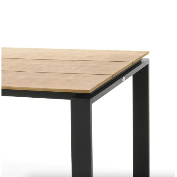 Набір садових меблів Di Volio Trento стіл + 2 лавки бежевий