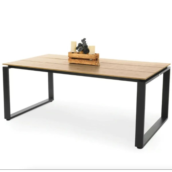 Набір садових меблів Di Volio Trento стіл + 2 лавки бежевий