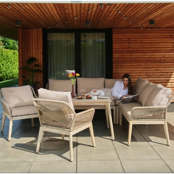 Комплект садових меблів Di Volio Albenga бежевий