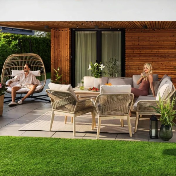 Комплект садових меблів Di Volio Albenga бежевий