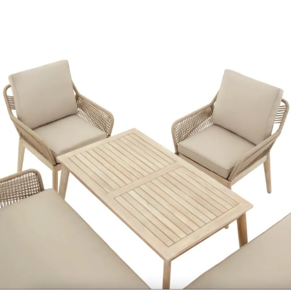 Комплект садових меблів Di Volio Albenga бежевий