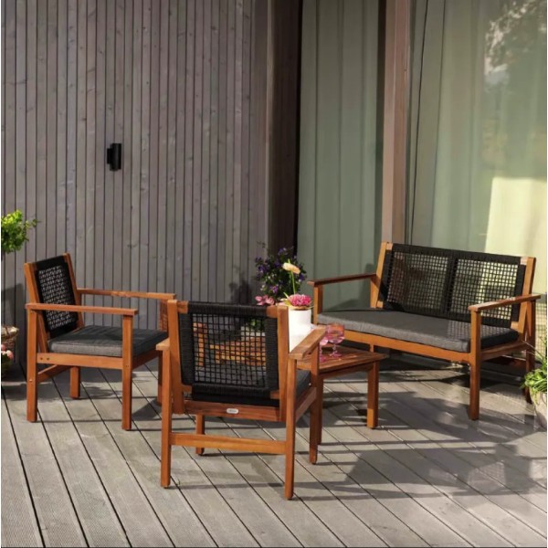 Комплект садових меблів Di Volio Marata чорний