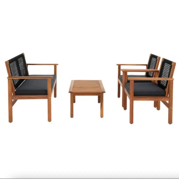 Комплект садових меблів Di Volio Marata чорний