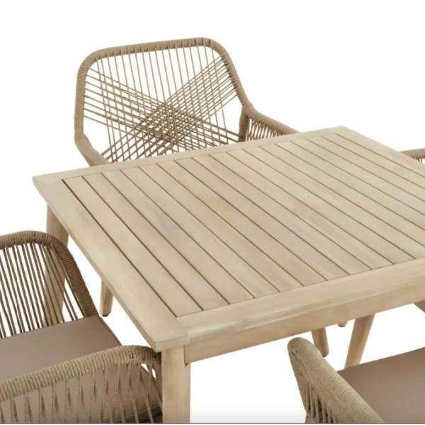 Комплект садових меблів Di Volio Tarato бежевий