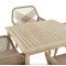 Комплект садових меблів Di Volio Tarato бежевий