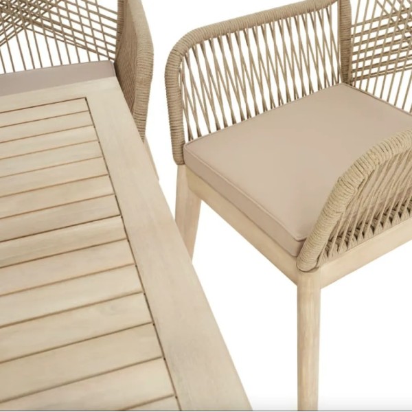 Комплект садових меблів Di Volio Tarato бежевий