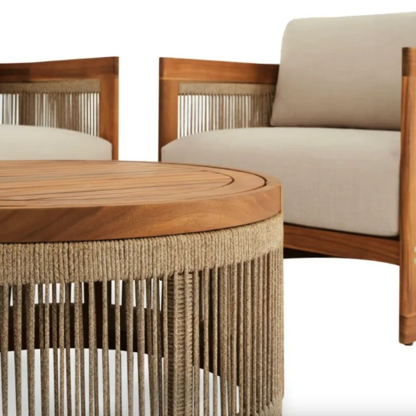 Комплект садових меблів Di Volio Groseto бежевий