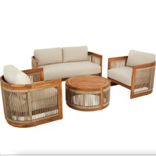 Комплект садових меблів Di Volio Groseto бежевий