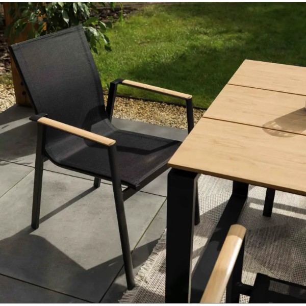 Садове крісло Di Volio Buti чорний