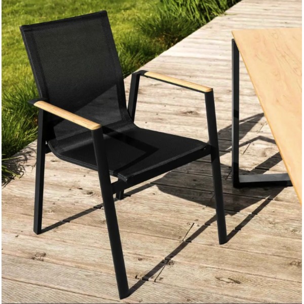Садове крісло Di Volio Buti чорний