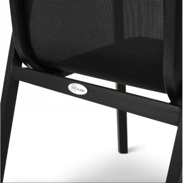 Садове крісло Di Volio Buti чорний