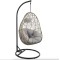 Підвісне крісло-кокон Di Volio Bacoli одномісне сіре