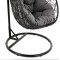 Підвісне крісло-кокон Di Volio Bacoli одномісне чорне