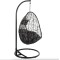Підвісне крісло-кокон Di Volio Bacoli одномісне чорне