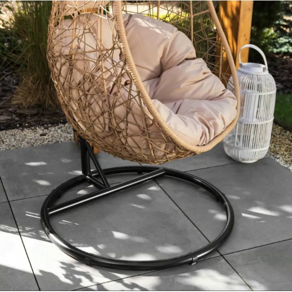 Підвісне крісло-кокон Di Volio Bacoli одномісне бежеве