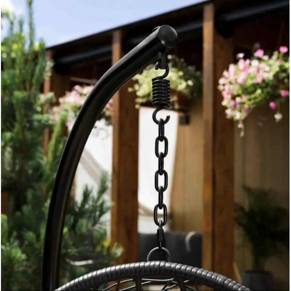 Підвісне крісло-кокон Di Volio Bacoli одномісне бежеве