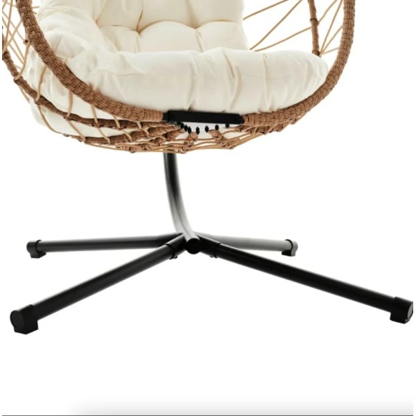 Підвісне крісло-кокон Di Volio Corta одномісне бежеве