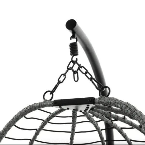 Підвісне крісло-кокон Di Volio Corta одномісне графітове