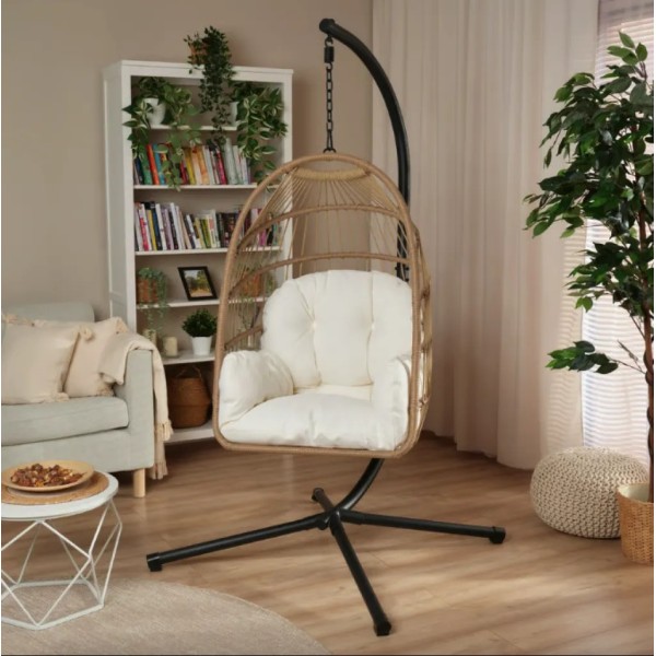 Підвісне крісло-кокон Di Volio Beluno бежеве