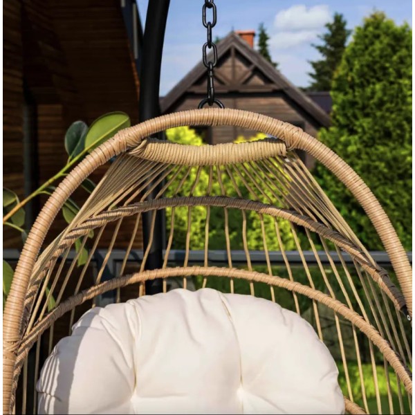 Підвісне крісло-кокон Di Volio Beluno бежеве