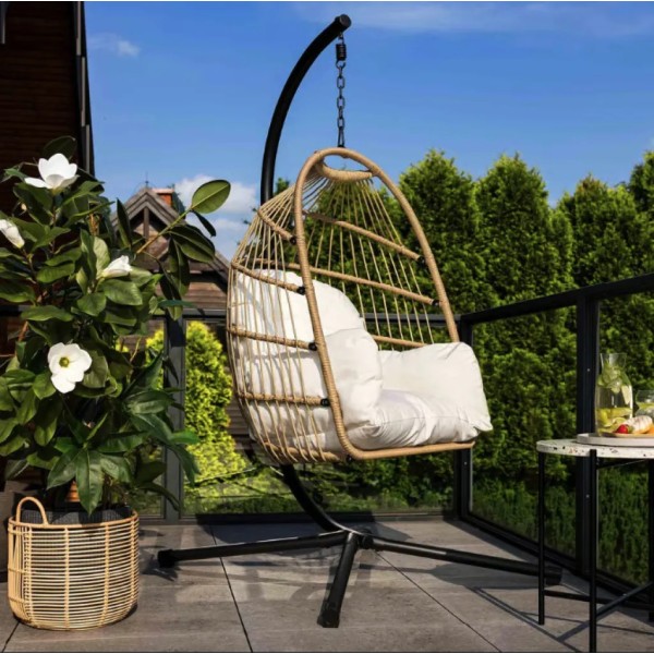 Підвісне крісло-кокон Di Volio Beluno бежеве