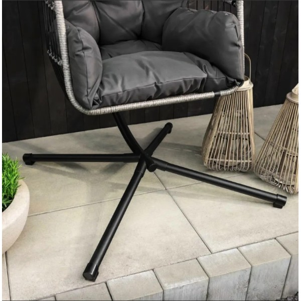 Підвісне крісло-кокон Di Volio Beluno графітове