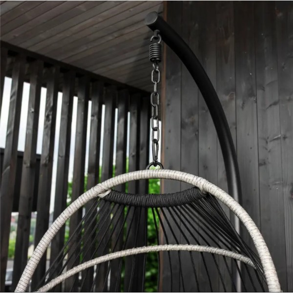 Підвісне крісло-кокон Di Volio Beluno графітове