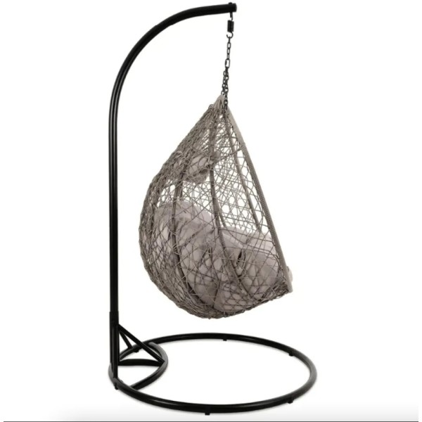 Підвісне крісло-кокон Di Volio Foggio двомісне сіре