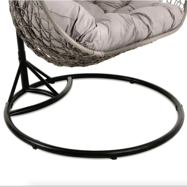 Підвісне крісло-кокон Di Volio Foggio двомісне сіре