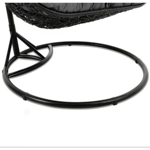 Підвісне крісло-кокон Di Volio Foggio двомісне чорне