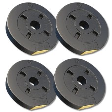 Сет композитних дисків Besport PowerPro 5 кг (4×1,25 кг) для гантелей та штанг