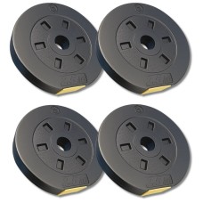 Сет композитних дисків Besport PowerPro 10 кг (4×2,5 кг) для гантелей та штанг