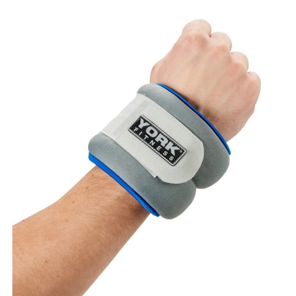 Обважнювачі York Fitness Soft для рук і ніг 2х1,5 кг сірий