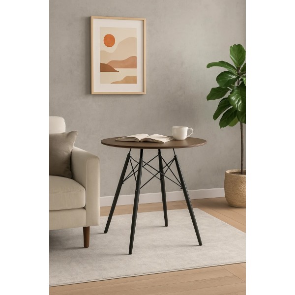 Стіл круглий Leobert Todi 80см ясен