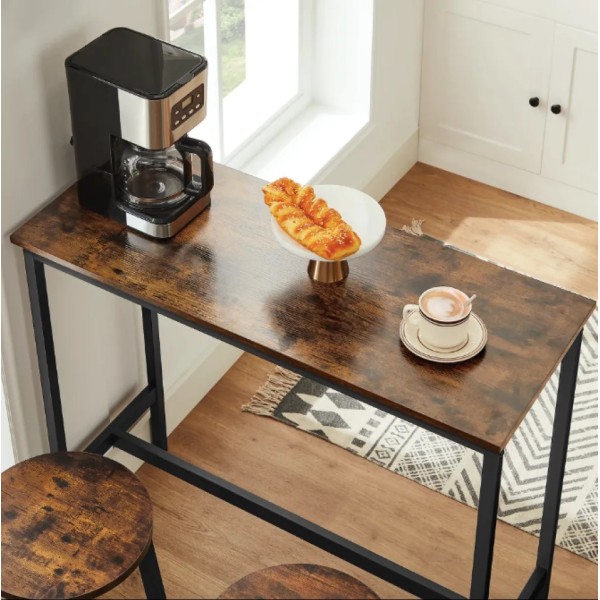 Барний стіл та 2 барні стільці Leobert Kidol в стилі Loft