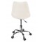 Офісне крісло Iger Jumi біло-чорне