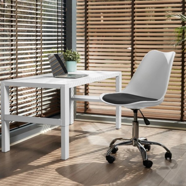 Офісне крісло Iger Jumi біло-чорне