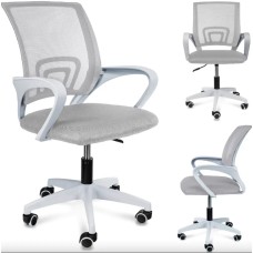 Офісне крісло Smart Jumi світло-сіре