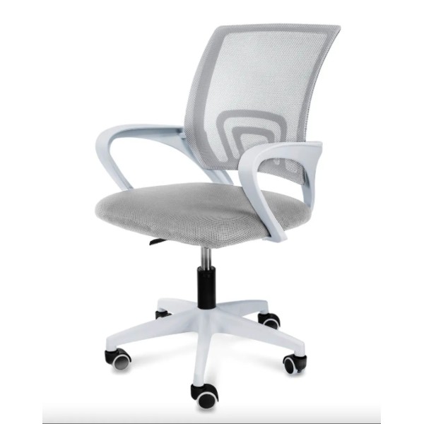 Офісне крісло Smart Jumi світло-сіре