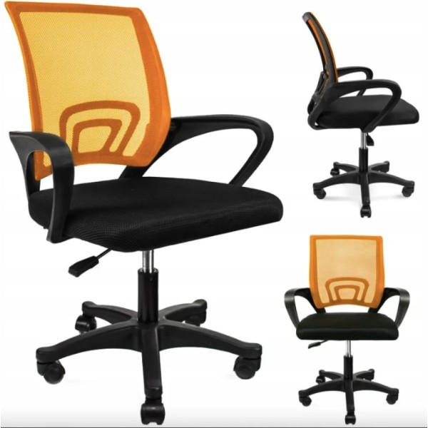 Офісне крісло Smart Jumi помаранчеве